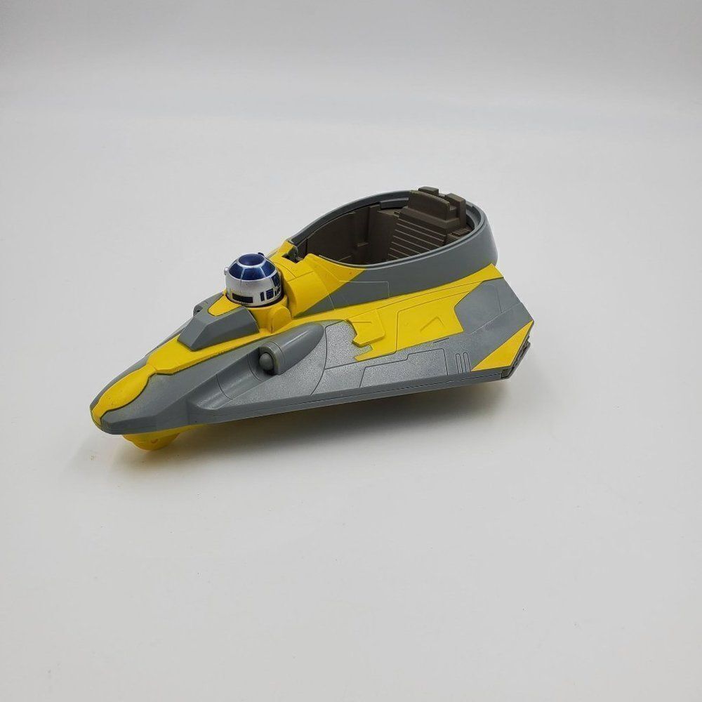 Star Wars Rebel Fighter Vehicle 2008 Missing Dome Cover Hasbro LFL 10"